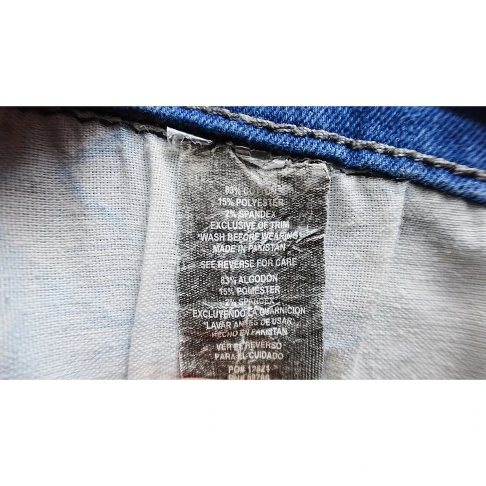 Beverly Hills Polo Club Jeans Mens 36x30 Blue Straight Dark Wash Denim
